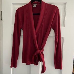 Ann Taylor Wrap Shirt